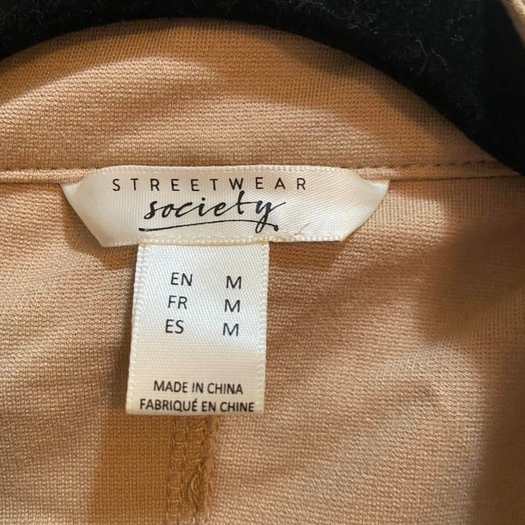Beige Stylish Jacket, size M - Picture 2 of 2